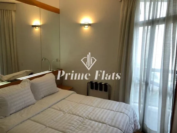 Imagem Flat disponível para locação no Hotel Address Faria Lima By Intercity, com 42m², 1 dormitório e 1 vaga de garagem