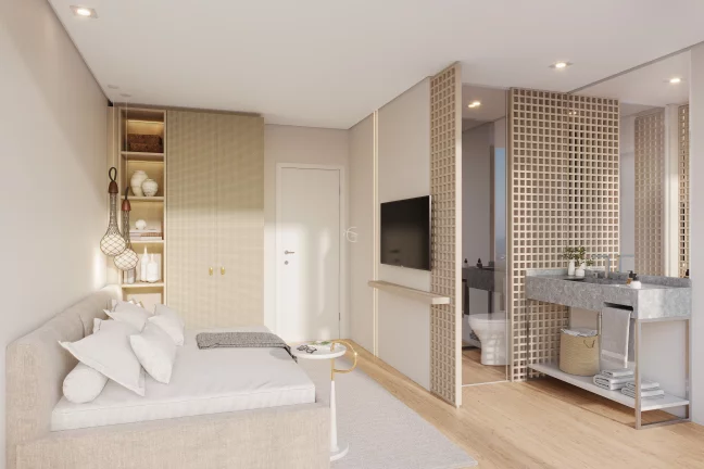 Imagem APARTAMENTO COM VISTA PERMANENTE A 100 METROS DA PRAIA