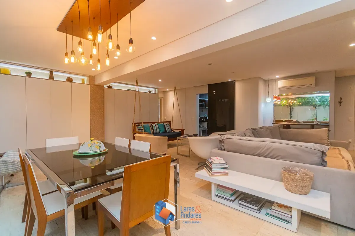 Imagem Apartamento garden para venda em Santo Amaro com 2 quartos, sendo 2 suítes, 202m²