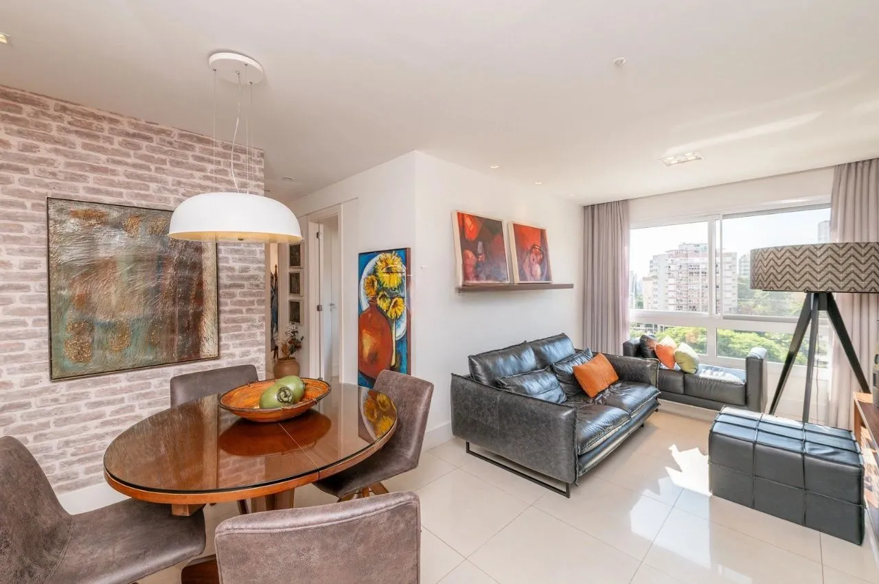 Apartamento Mobiliado de 2 Dormitórios com Suíte e 2 Vagas no Jardim Botânico - Olympic Home Resort