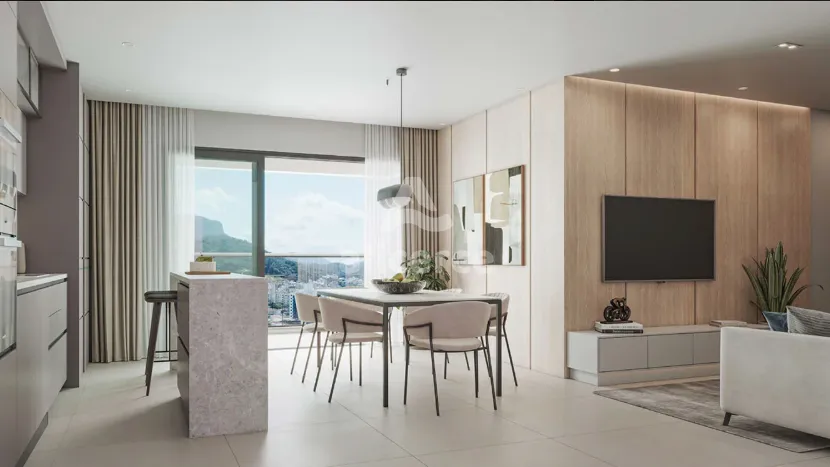 Imagem Apartamento de 115 m² com 3 Dormitórios, 1 Suíte e Varanda Gourmet, no Bairro Pagani - Palhoça/SC