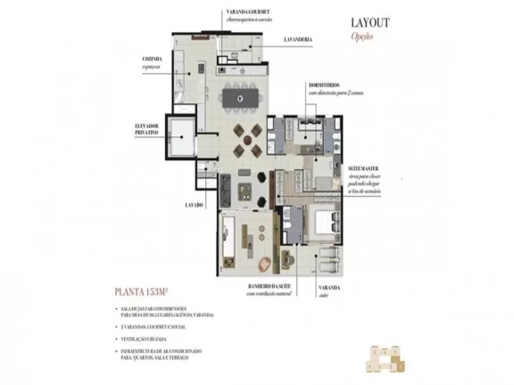 Imagem OURO Le Havre Vila Leopoldina APARTAMENTO DE 153M2