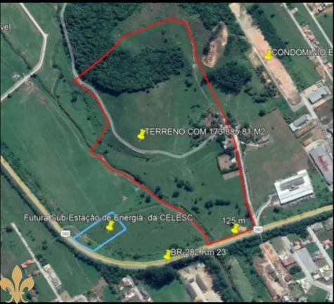 Imagem AREA RESIDENCIAL em SANTO AMARO DA IMPERATRIZ - SC, SÃO JOÃO