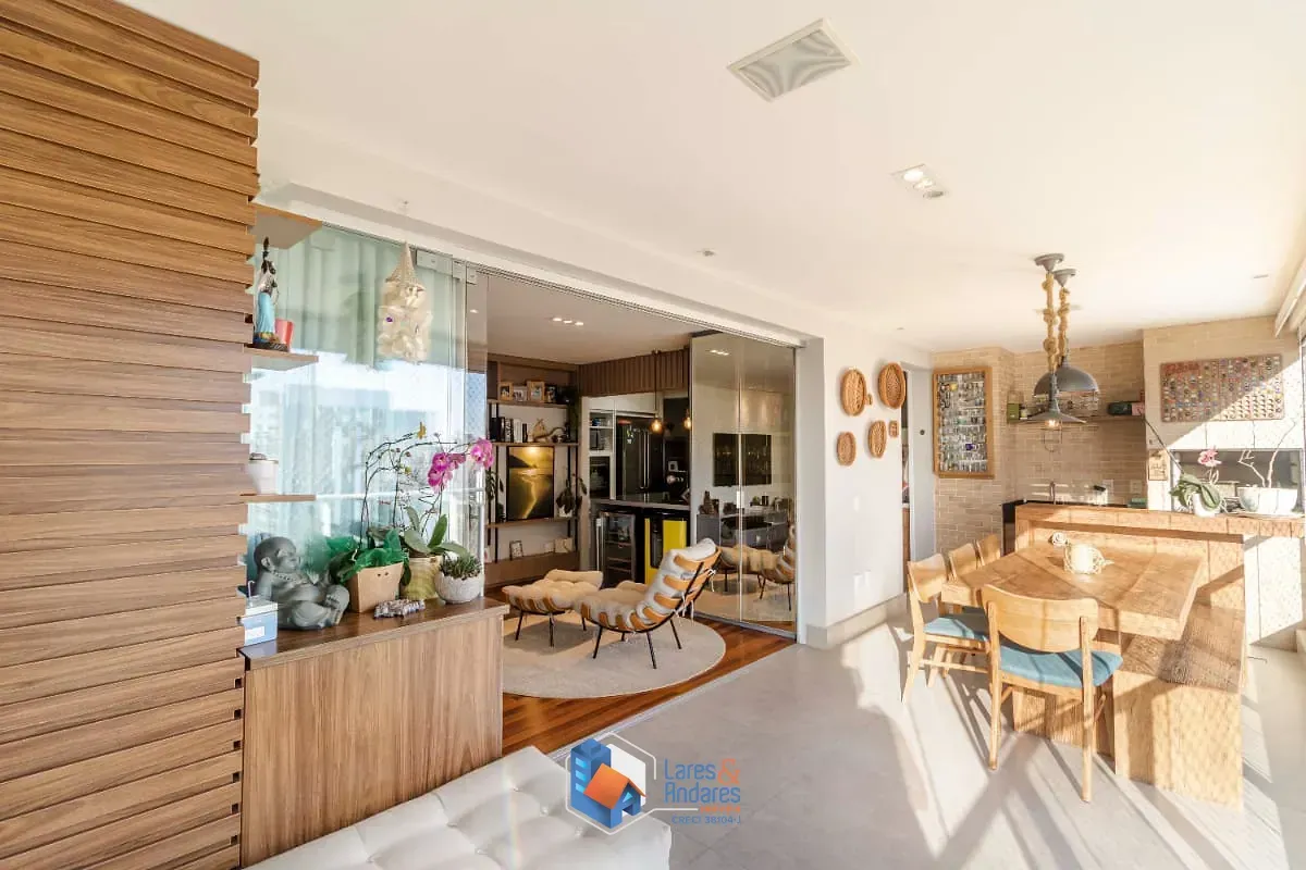 Imagem Apartamento para venda em Brooklin com 3 quartos, sendo 3 suítes, 134m²