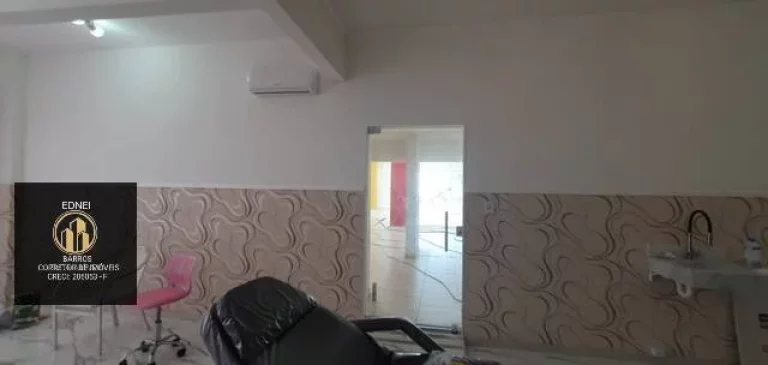 Imagem Salão Comercial - Frente ao Mar - Caiçara - Praia Grande - SP.
