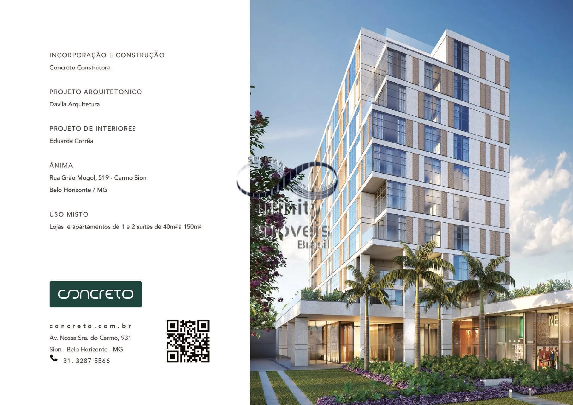 Imagem EDIFICIO ÂNIMA - Apartamento à venda no bairro Carmo - Belo Horizonte/MG