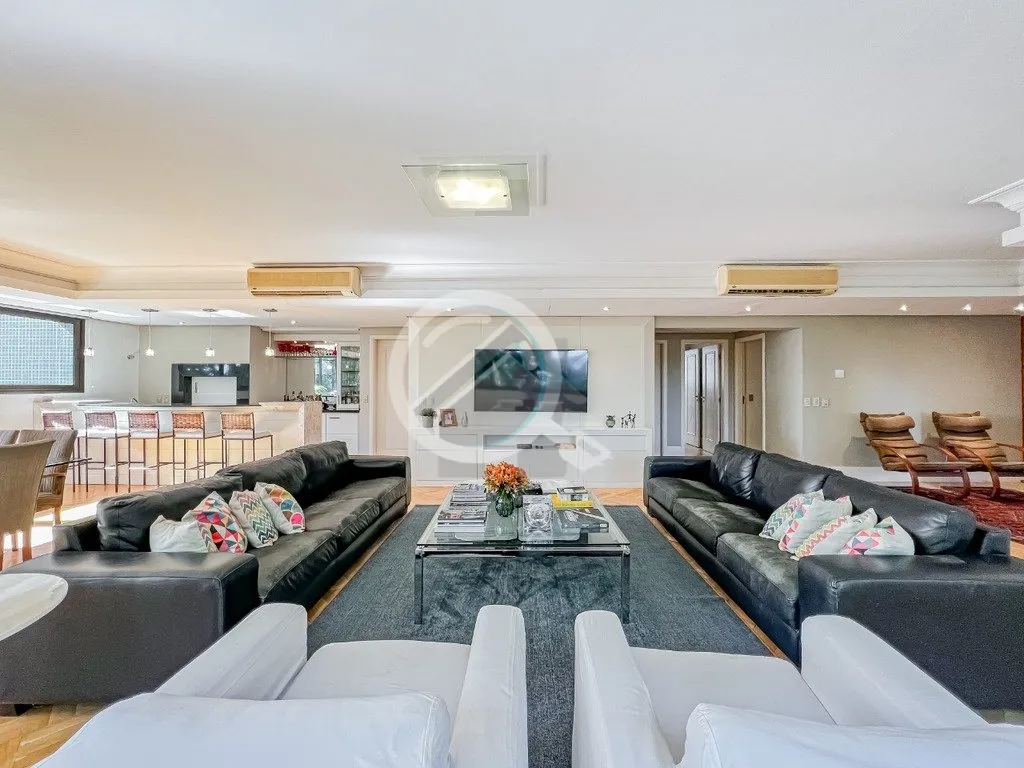 Imagem Apartamento na parte alta do bairro Rio Branco com 243m², 3 suítes, living para 4 ambientes com la...