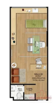 Imagem Andar Corporativo à venda, 420 m² por R$ 3.200.000,00 - Praia de Itaparica - Vila Velha/ES