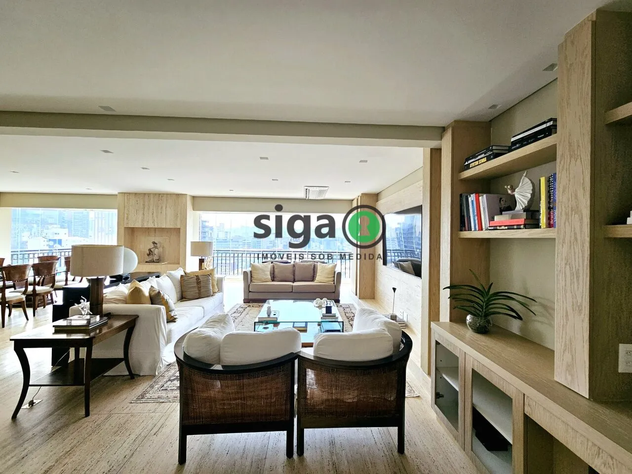 Imagem Cobertura Duplex 420 m² reformados, 4 suítes e 5 vagas na Vila Nova Conceição