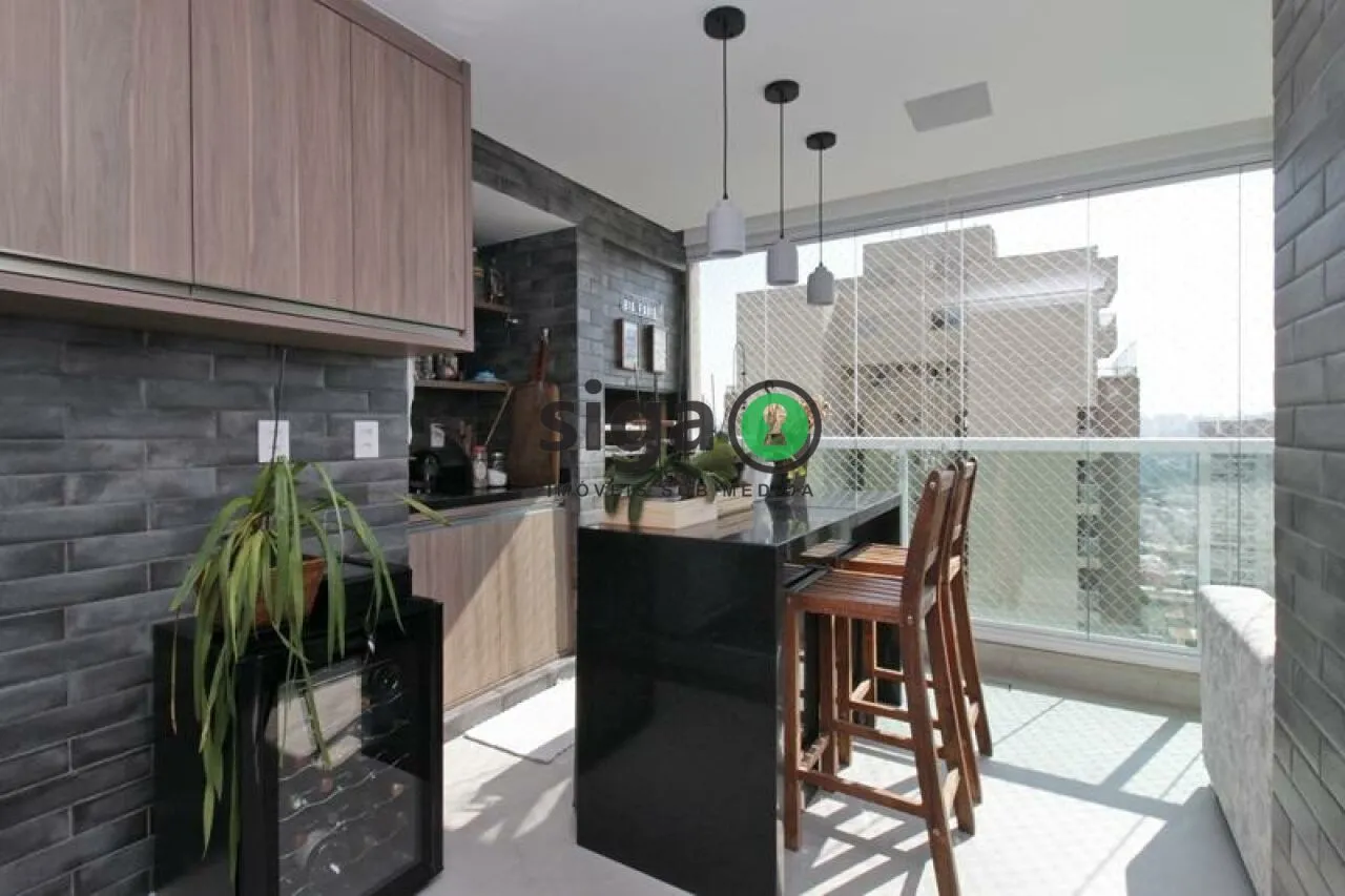 Imagem Apartamento à venda no Brooklin | 167m² | Andar alto | 3 suítes | Varanda gourmet | Alto padrão