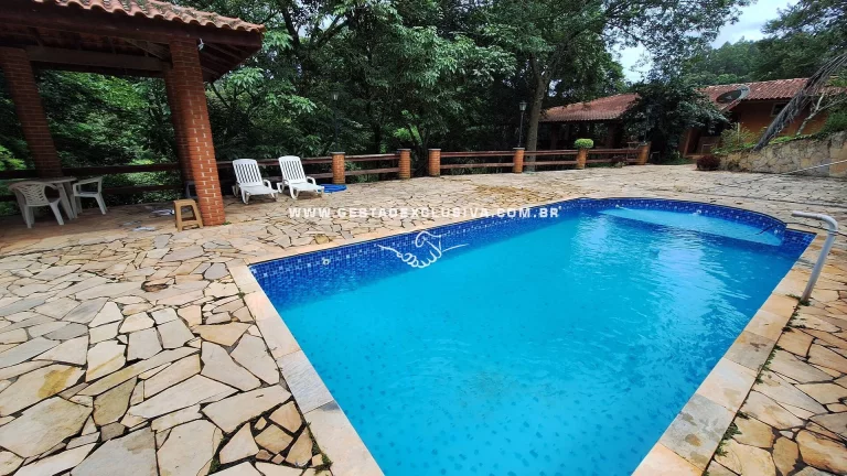 Imagem CHÁCARA FUNDO PARA O LAGO, 4 DORM PISCINA CAMPO POMAR MORUNGABA/SP