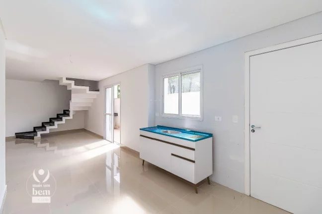 Imagem Sobrado com 168 m² , 3 quartos (1 suite) , churrasqueira à venda, por R$ 795.000 - Campo Comprido - Curitiba/PR