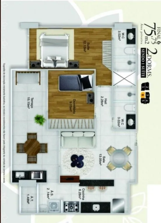 Foto do imóvel Apartamento à Venda em Guilhermina, Praia Grande - SP em Guilhermina, Praia Grande - SP