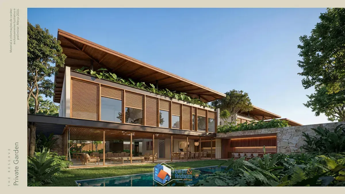 Imagem Casa no condomínio The Reserve para venda com 5 quartos, sendo 5 suítes, 1,200m²