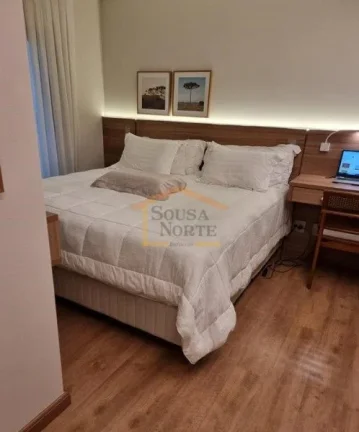 Imagem Apartamento maravilhoso, 2 dormitórios, sendo 1 suíte, ar condicionado quente e frio split, armár...