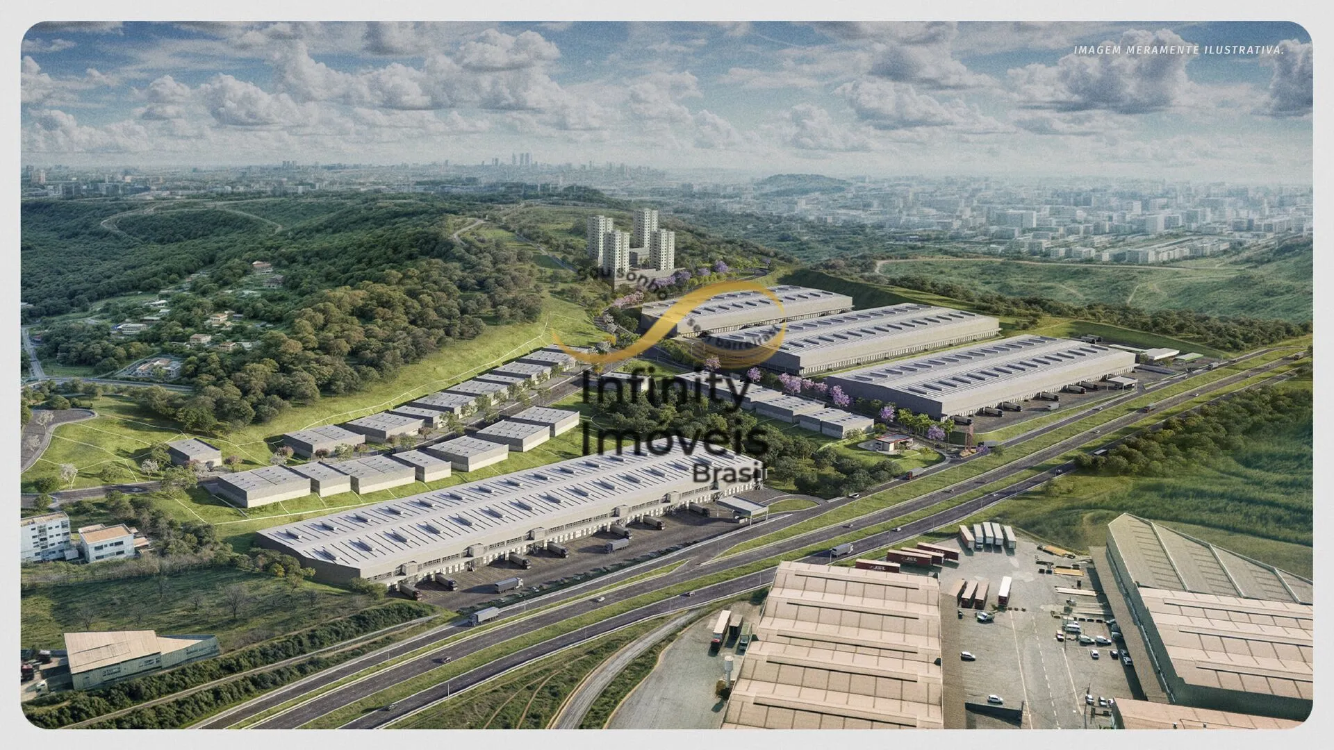 Imagem Metropolitano Betim - Pavilhão/Galpão à venda no bairro Arquipélago Verde - Betim/MG