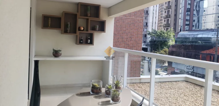 Imagem APARTAMENTO 48,40M², 1 SUÍTE, TERRAÇO COM 1 VAGA DE GARAGEM COBERTA A VENDA - MOEMA- SÃO PAULO / SP - ZONA SUL