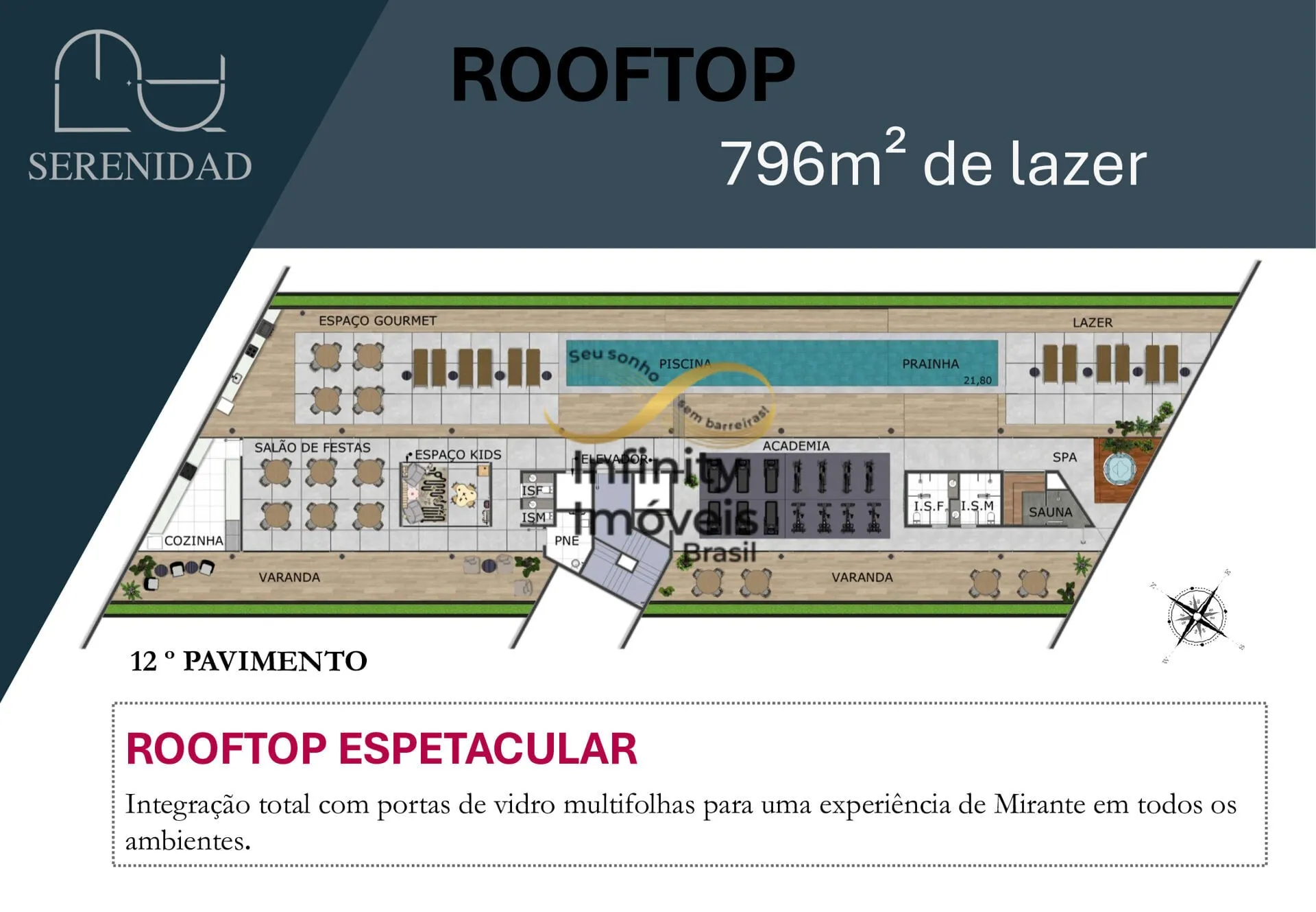 Imagem Serenidad Residence - Apartamento à venda no bairro Vale do Sereno - Nova Lima/MG