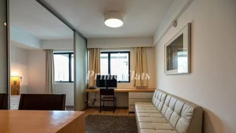 Imagem Flat disponível para venda no Meliá Ibirapuera, com 27m², 1 dormitório e 1 vaga