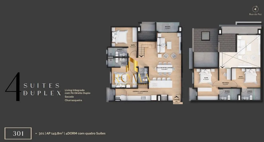 Imagem DUPLEX - ALTO PADRÃO - BAIRRO BAVÁRIA