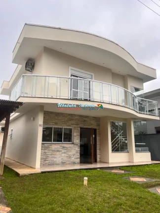 Imagem Linda casa em condomínio fechado com 04 suítes com lazer completo