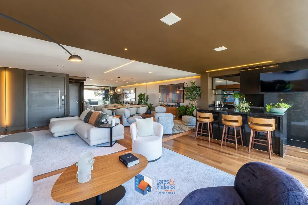 Imagem Apartamento para venda em Campo Belo com 3 quartos, sendo 3 suítes, 185m²