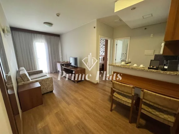Imagem Flat disponível para venda no Mercure São Caetano do Sul, com 17m², 1 dormitório e 1 vaga de garagem