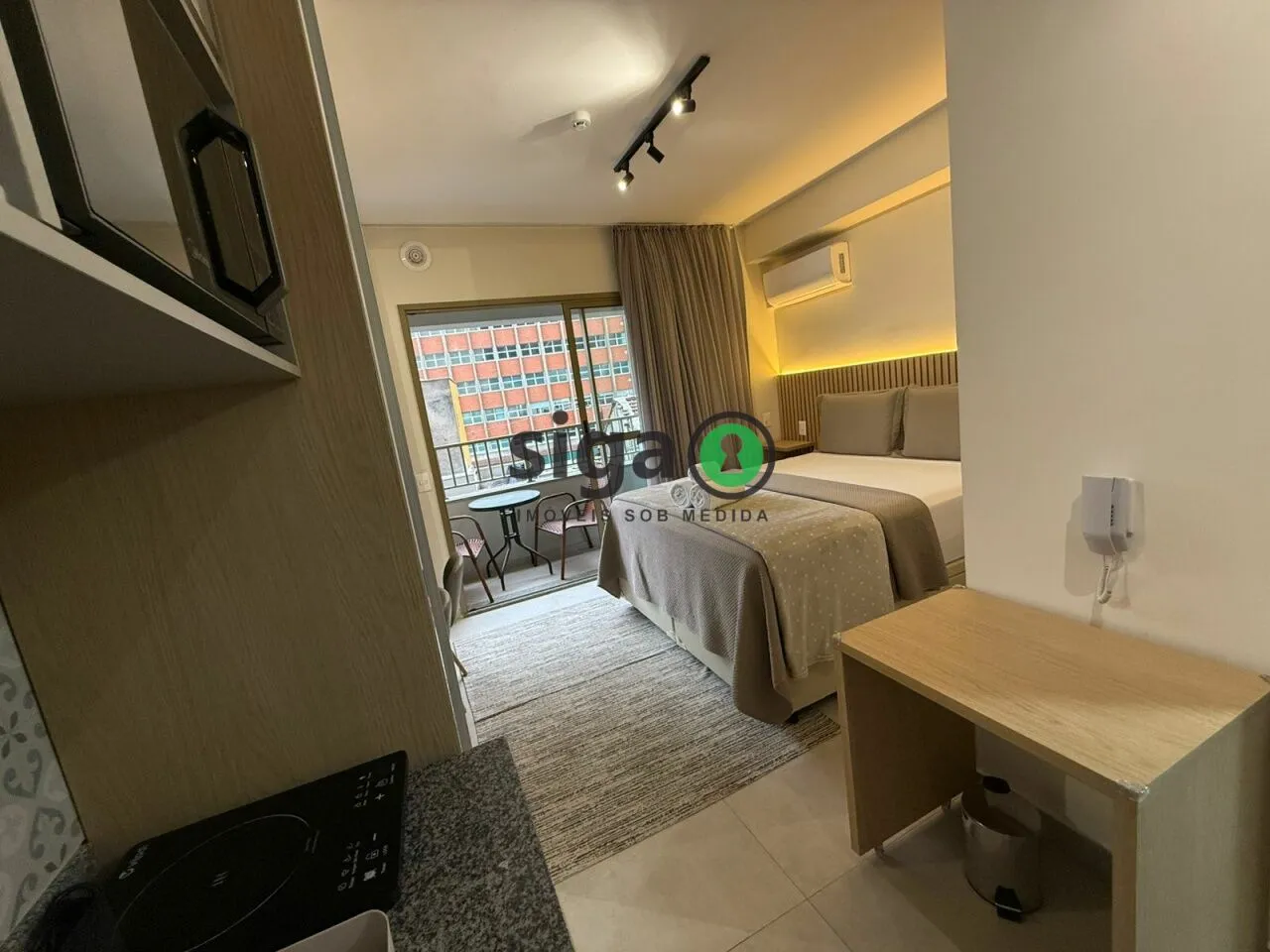 Imagem Studio Mobiliado ao Lado da Paulista e Metrô Paraíso, Pronto para Morar ou Investir.