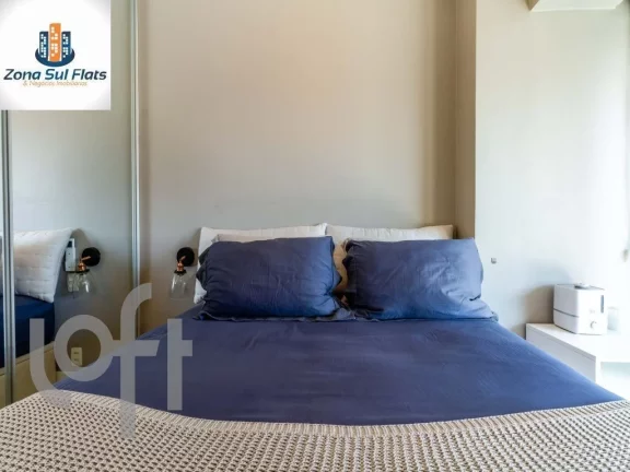 Imagem Lindo Apartamento Mobiliado à Venda No Brooklin Com 1 Suíte e 1 Vaga