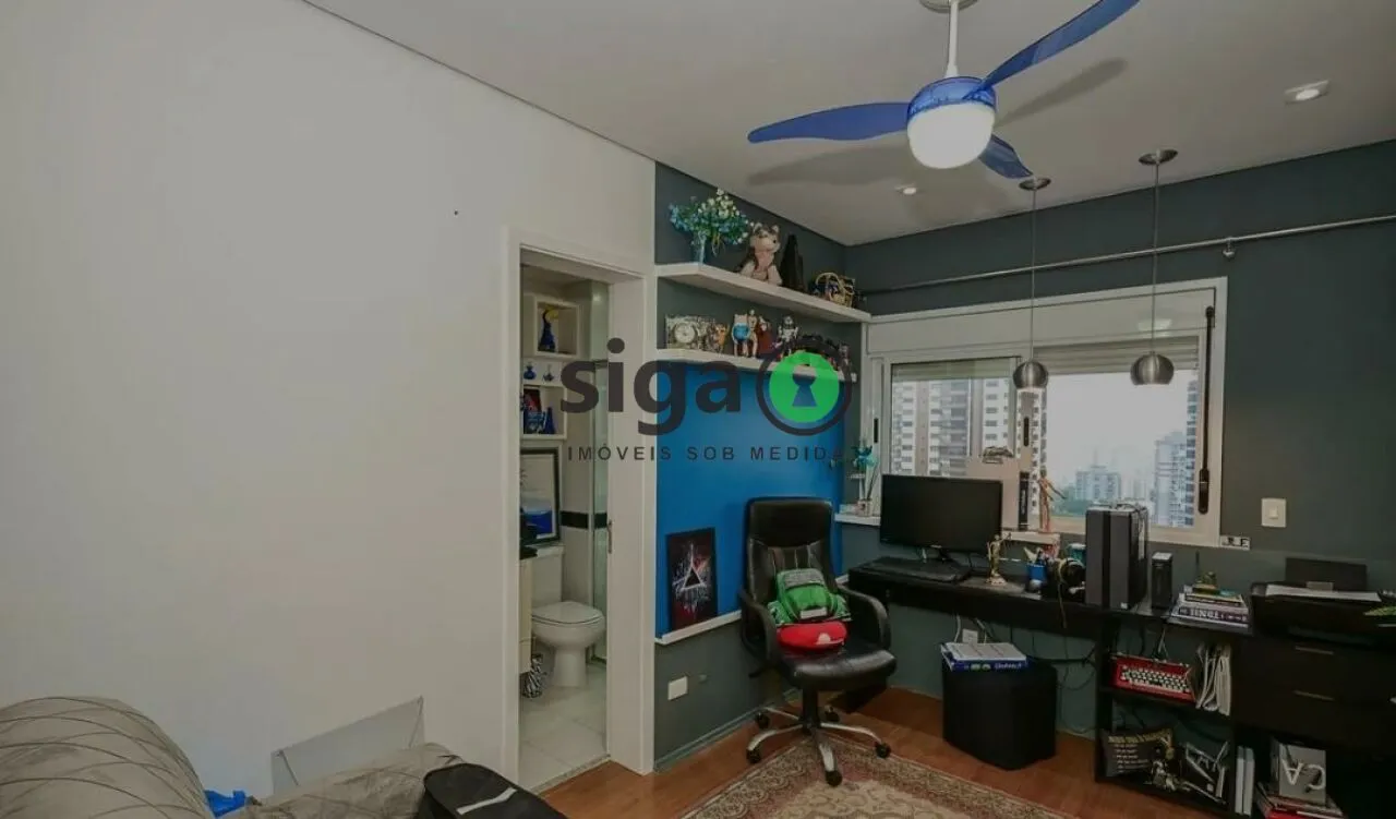 Imagem Apartamento Mobiliado de Alto Padrão com 3 Dormitórios, 3 Vagas e Infraestrutura Completa no Morumbi