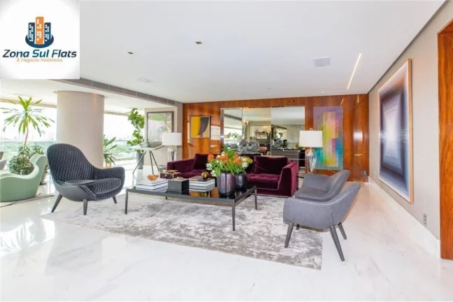 Imagem Apartamento Alto Padrão à Venda No Campo Belo Com 4 Suítes e 5 Vagas