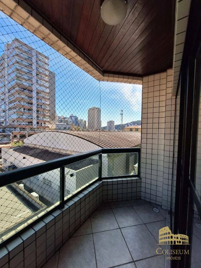 Imagem Apartamento com 3 dormitórios para alugar, 107 m² por R$ 4.000,00/mês - Canto do Forte - Praia Grande/SP