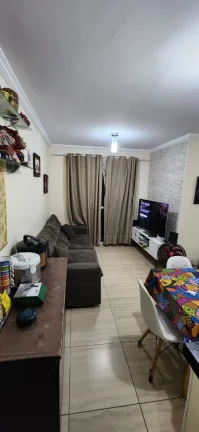 Imagem Apartamento à venda no Parque Taboão: 3 quartos, 1 suíte, 2 banheiros, 2 vagas, 70m² - Taboão da Serra-SP.