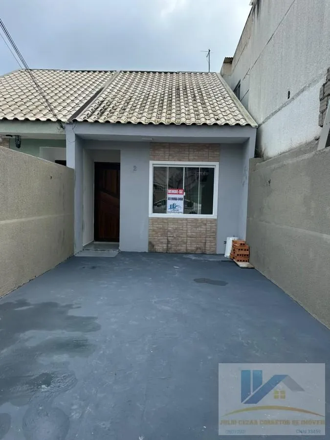 Foto do imóvel Casa para Venda em Curitiba, Tatuquara, 2 dormitórios, 1 banheiro, 2 vagas em Travessa Gilmar Cézar Piekarski, 23 - Tatuquara, Curitiba - PR