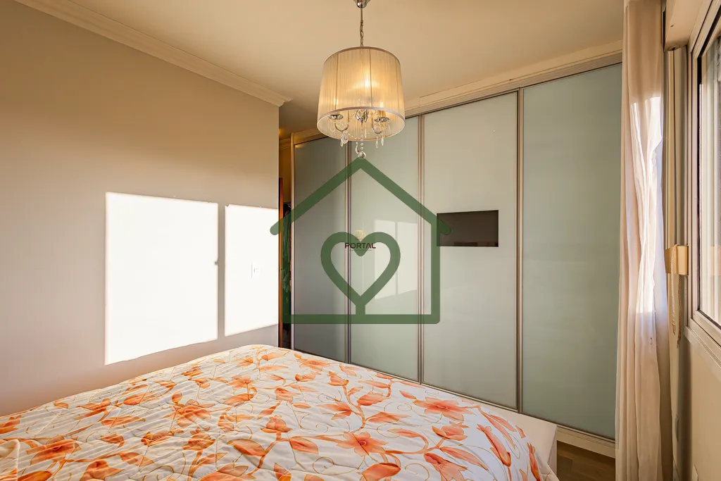 Imagem Apartamento de 3 dormitórios, 1 suíte com 96m² privativos living para dois ambientes, sacada com ...