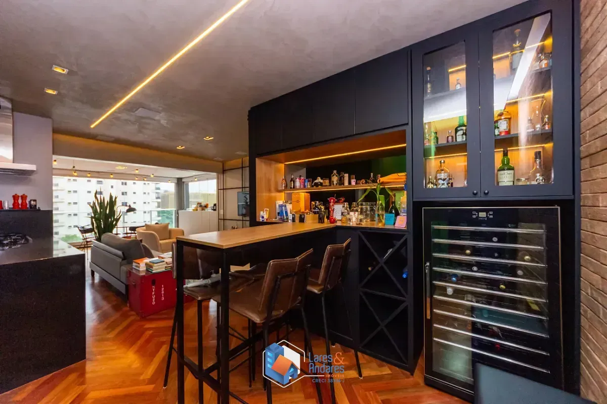 Imagem Apartamento para venda em Indianópolis com 2 quartos, sendo 2 suítes, 95m²