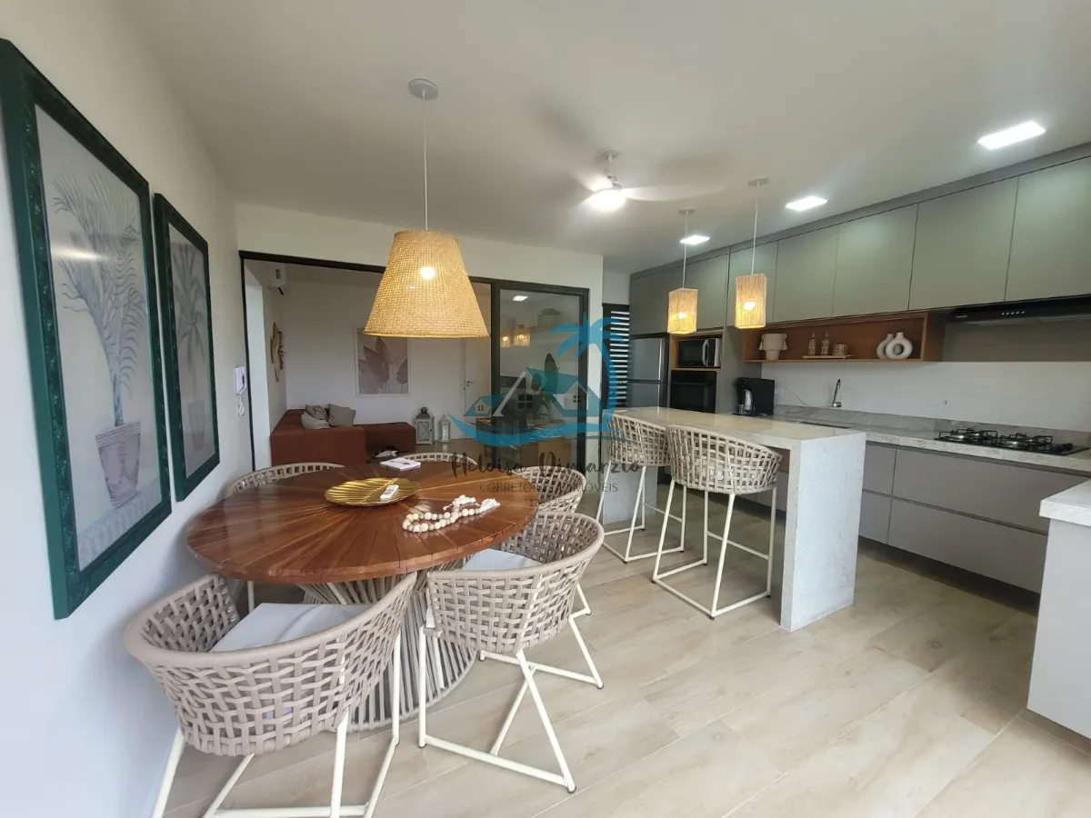 Foto do imóvel Lindíssimo apartamento com 2 domitórios, mobiliado, à venda no Itaguá em Ubatuba