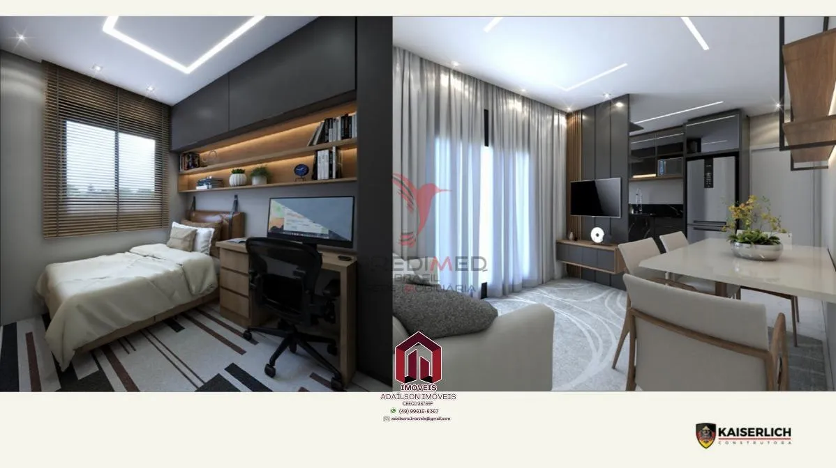 Imagem Pronto para morar Imperial Luxus Residenz Nova Palhoça SC - BRASIL