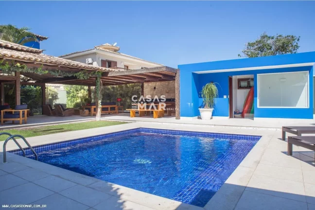 Imagem Casa de Luxo Frente Mar em Condomínio Exclusivo em Vila Luiza, Búzios-RJ - 4 Quartos, 4 Suítes, 5 Banheiros, 3 Vagas de Garagem!