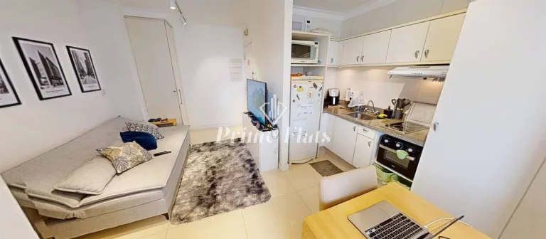 Imagem Flat disponível para venda no Suites Congonhas by Atlantica, com 44m², 1 dormitório e 1 vaga