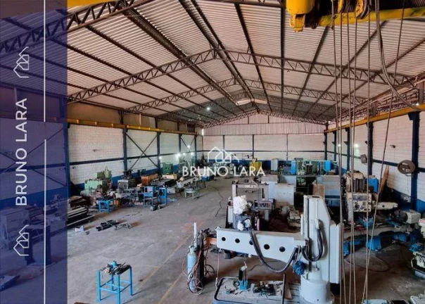 Foto do imóvel Galpão disponível para locação no Condomínio Valle dos Igarapés – Igarapé/MG.