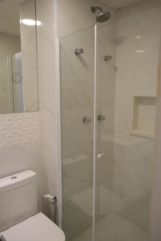 Imagem Apartamento de luxo na Vila Nova Conceição, SP - 1 quarto, 1 suíte, 1 vaga, 57m² - Condomínio Horizonte JK Vila Olímpia SP.