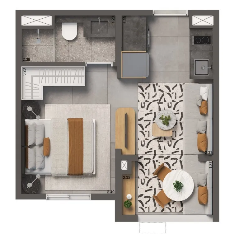 Imagem Living Full Estaiada - Residencial - Breve Lançamento - Living Full Estaiada - Residencial