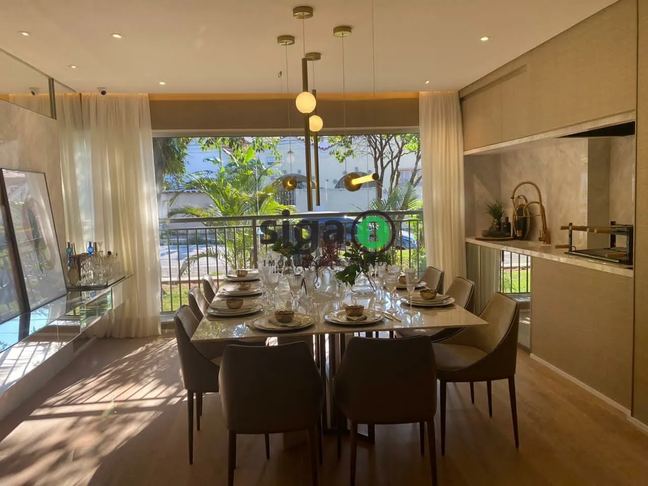 Imagem Apartamento de 157m² com 3 suítes no coração do Brooklin l Atmosfera 360