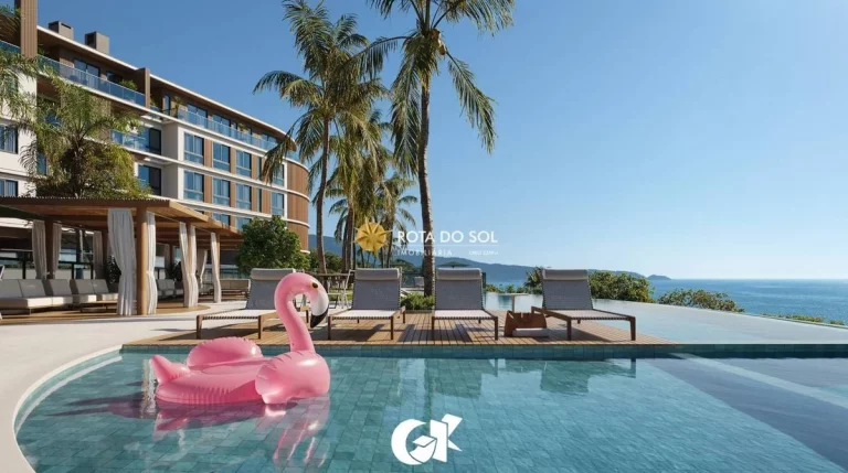 Imagem Porto Ribeiro Village Apartamento frente mar 4 suítes à venda Bombinhas SC