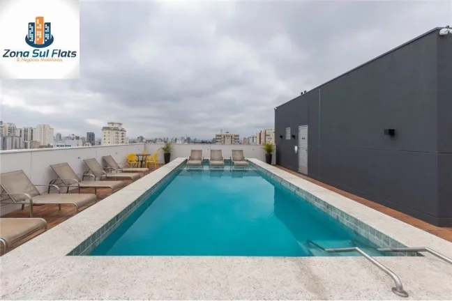 Imagem Lindo Studio à Venda Na Vila Clementino Com 1 Suíte e Varanda - Ótimo Investimento