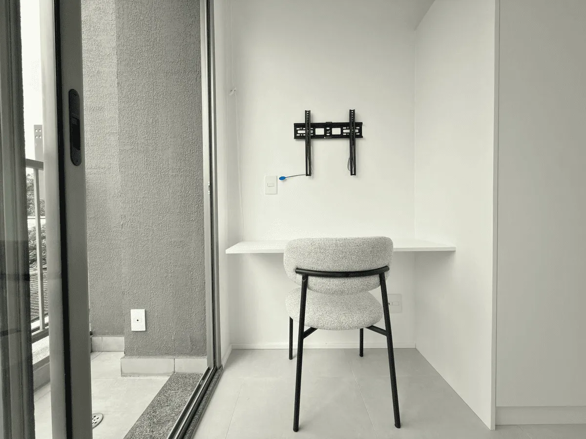 Imagem Apartamento com 1 Quarto para alugar, 25m² - Santo Amaro
