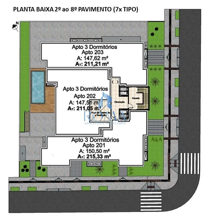 Imagem Apartamento 3 Suítes à Venda em Nossa Senhora de Lourdes | Residencial Titânio
