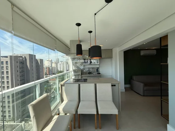 Imagem Apartamento com 58m2 na Av. Santo Amaro.