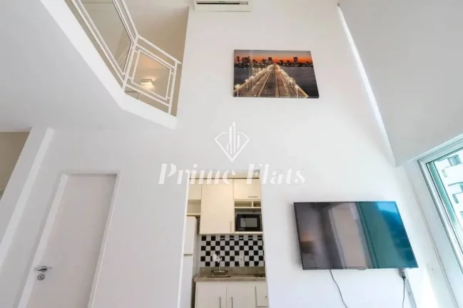 Imagem Flat disponível para locação no The Blue Loft, com 44m², 1 dormitório e 1 vaga de garagem